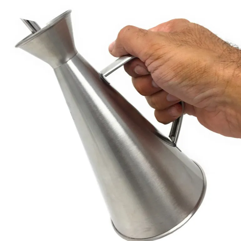 Aceitera antigoteo 0.75 litros inox