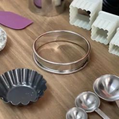 Aro para tartaleta redondo 8 Cms