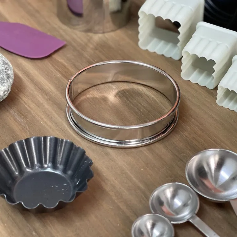 Aro para tartaleta redondo 8 Cms