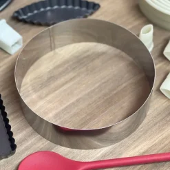 Aro para tartas 22x4.5 cms