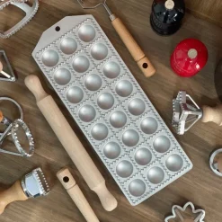 Bandeja 24 raviolis redondos