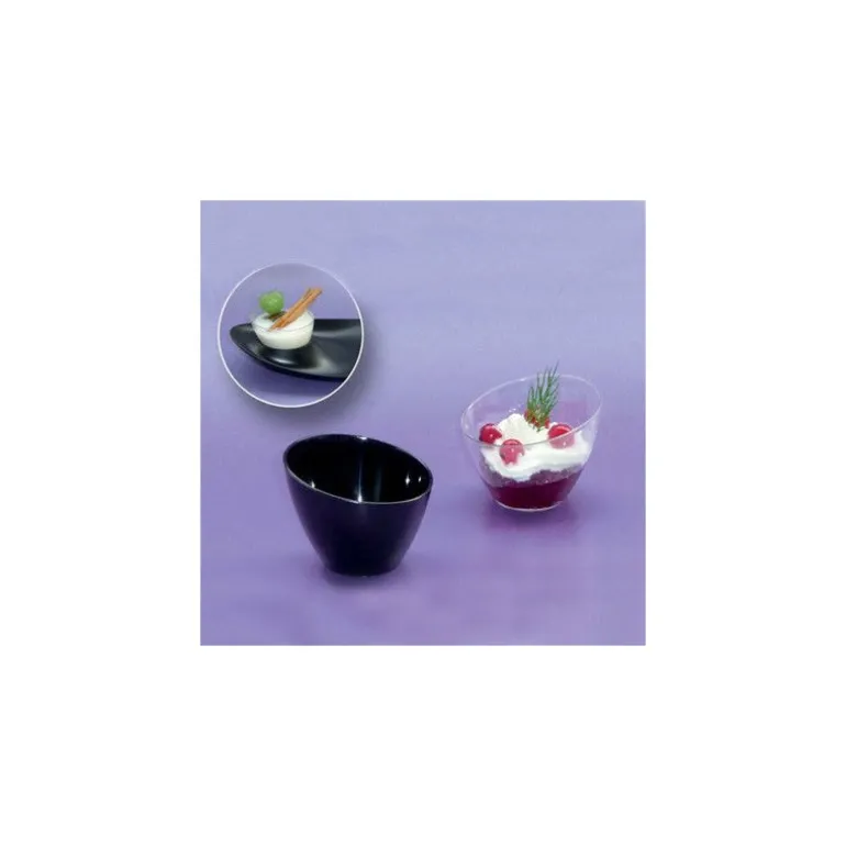 Bolw degustacion mini transparente (12 uds)