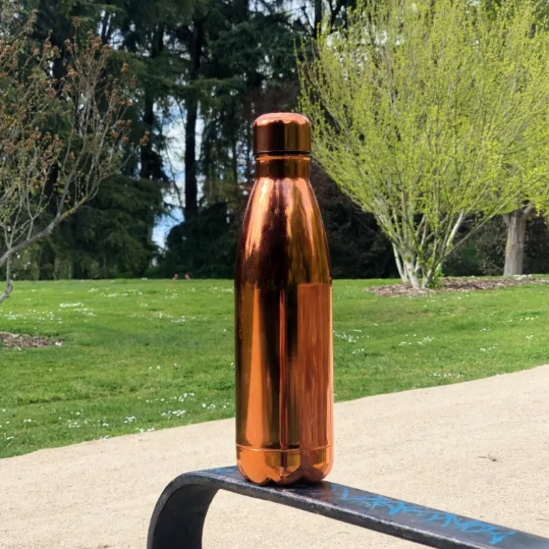 Botella termo 500 Ml color cobre