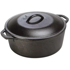 Cacerola de hierro con tapa Lodge