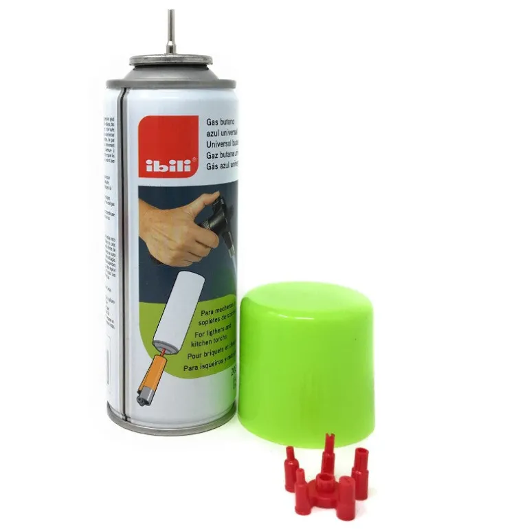 Carga de gas para sopletes de cocina