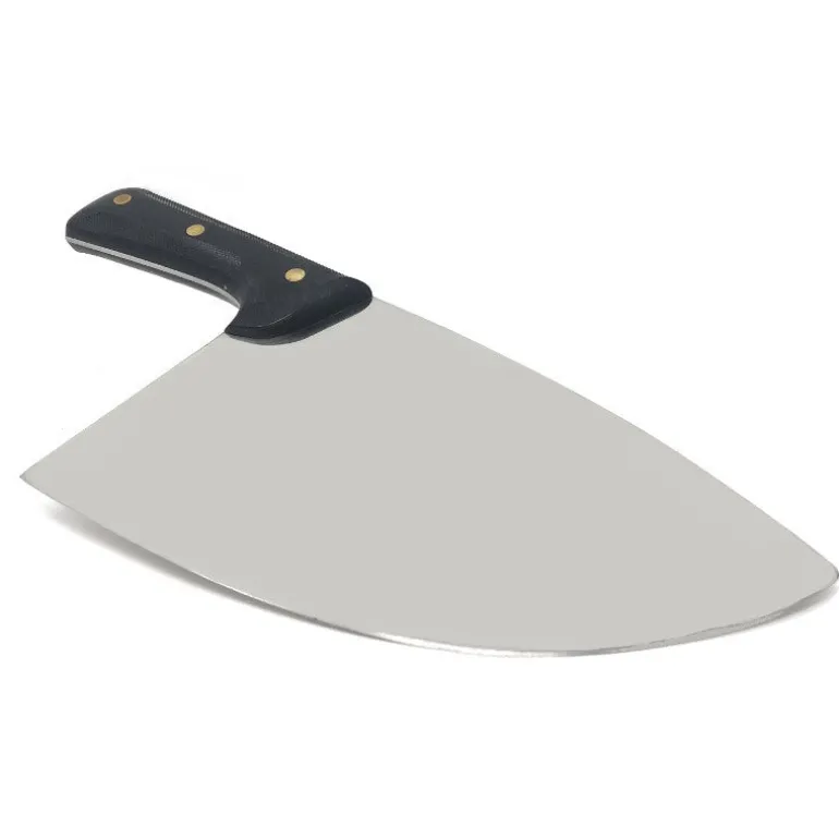 Cuchilla de media luna chuletera