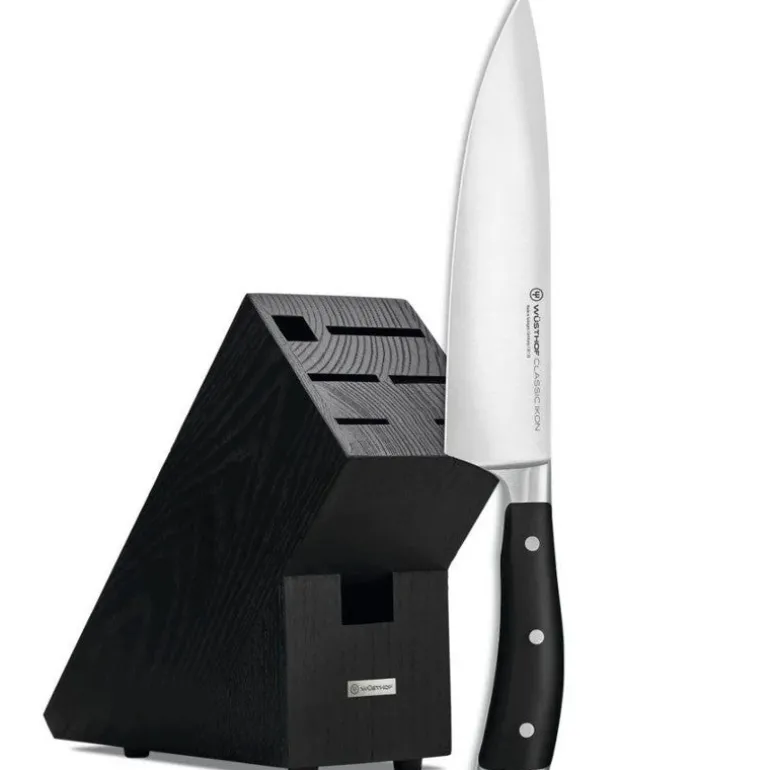 Cuchillo cebollero wusthof 20 cms ikon classic y tacoma de regalo