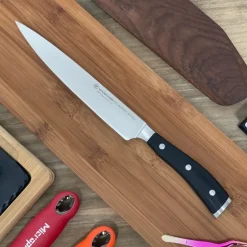 Cuchillo cebollero wusthof hoja estrecha ikon classic