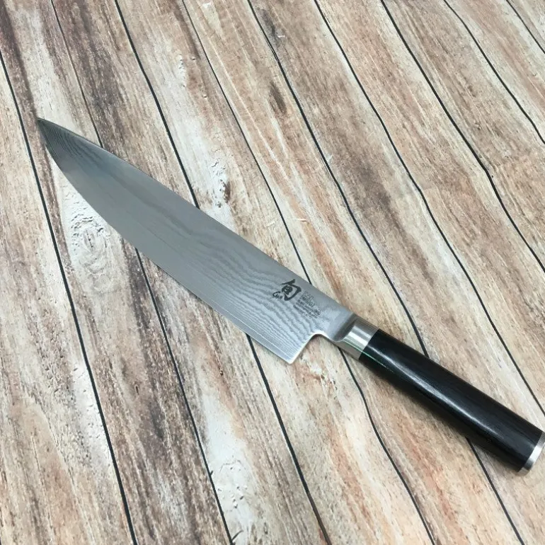 Cuchillo del chef shun 25 cms
