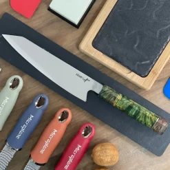 Cuchillo Kiritsuke Inari Damascus Abedul