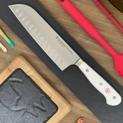 Cuchillo Santoku Classic White Wusthof
