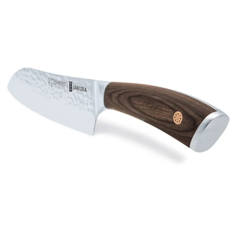 Cuchillo Santoku Sakura 3 Claveles