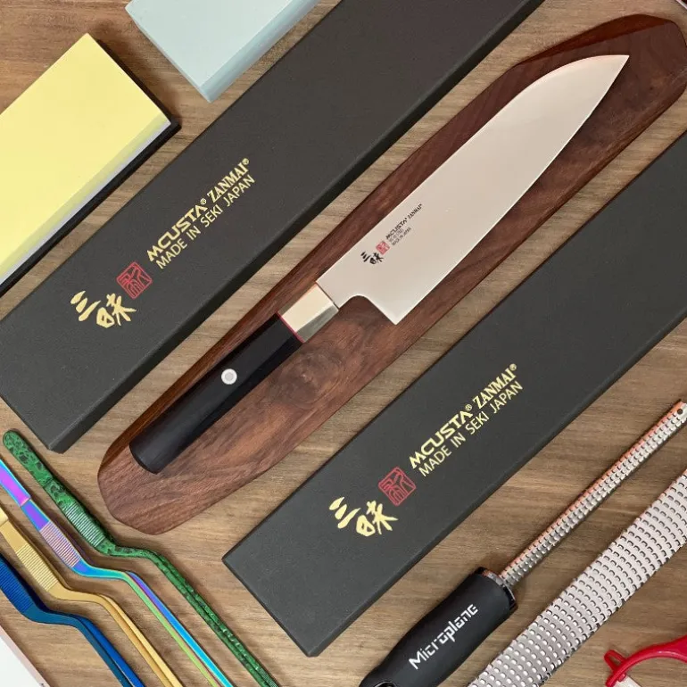 Cuchillo Santoku Zanmai Hybrid VG 10