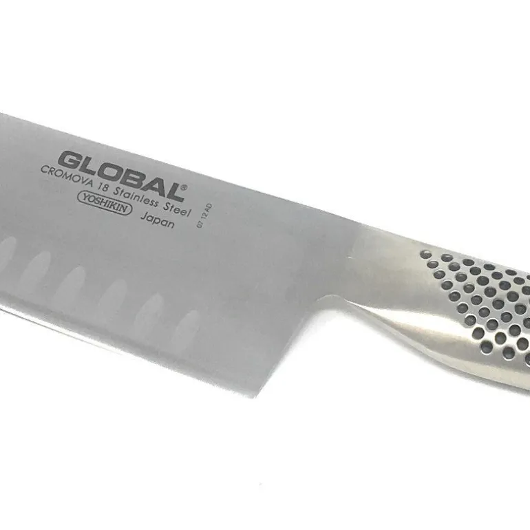 Cuchillo vegetales global 18 cms hoja G-81 alveolado
