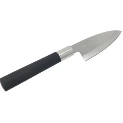 Cuchillo Wasabi Black Deba 10 Cms