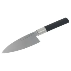Cuchillo Wasabi Black Deba 10 Cms