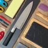 Cuchillo Wasabi Black Deba 21 Cms