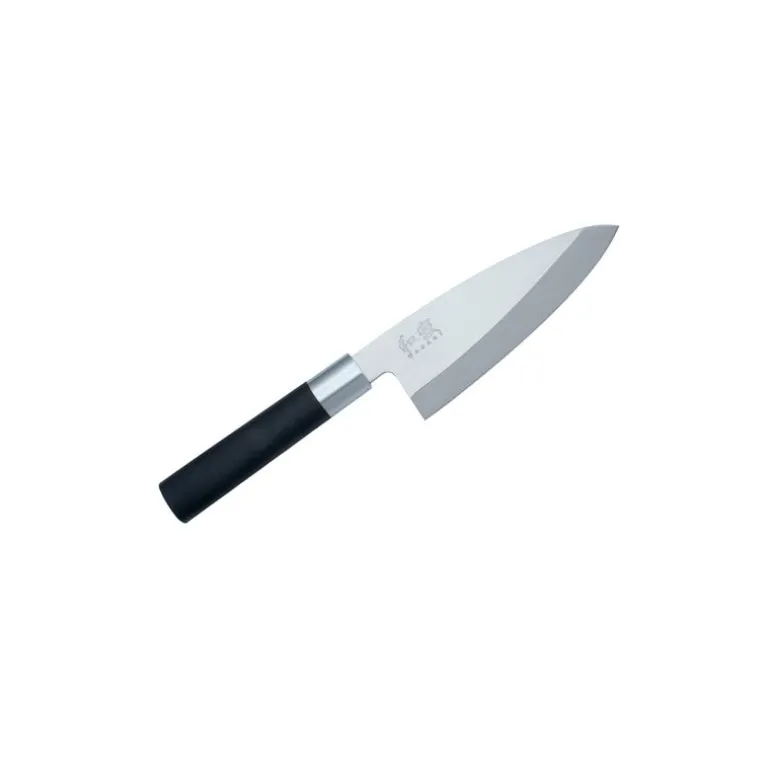 Cuchillo Wasabi Black Deba 21 Cms