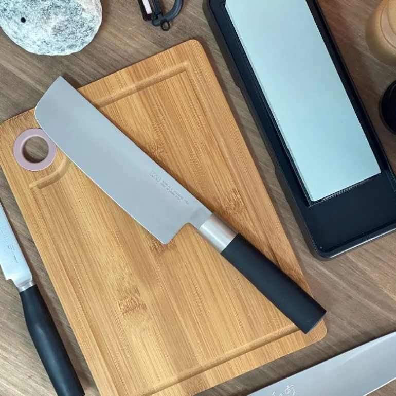 Cuchillo Wasabi Black Nakiri 16 Cms