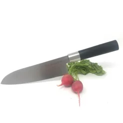 Cuchillo Wasabi Black Santoku 16 Cms