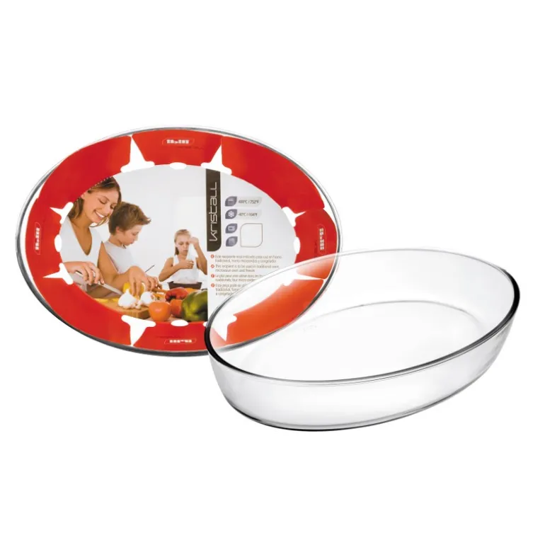 Fuente de horno ovalada