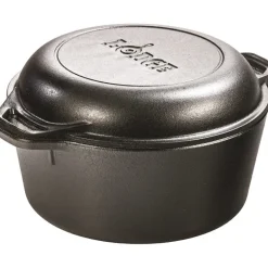 Juego de cacerola con tapa Hierro fundido Lodge 25 Cms