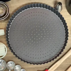 Molde perforado para tartas o quiche Crous Ibili