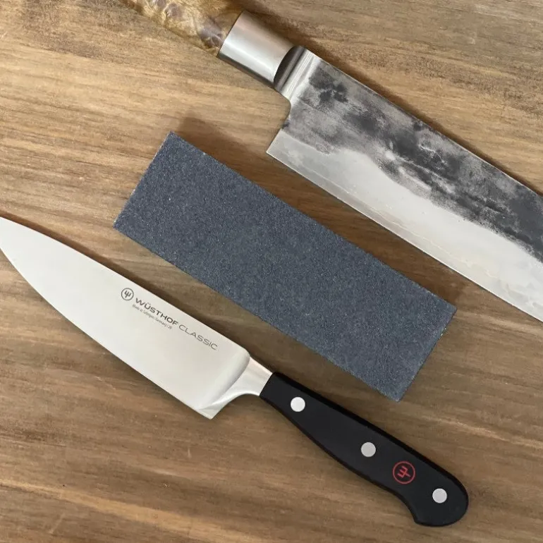 Piedra para afilar cuchillos Wusthof grano 400/2000