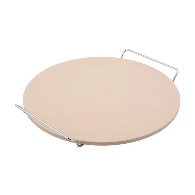 Piedra para pizza con soporte