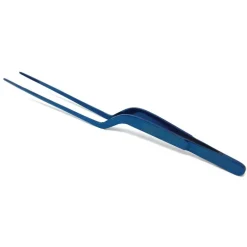 Pinza para emplatar titanio Azul