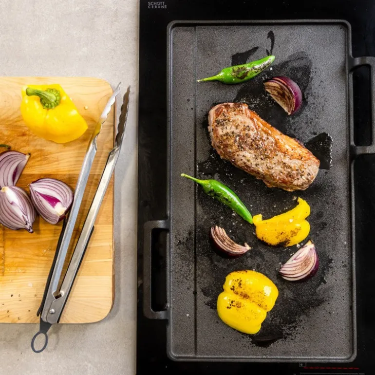 Plancha Teppanyaki hierro fundido KitchenCraft