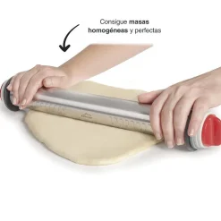 Rodillo de amasar ajustable inox