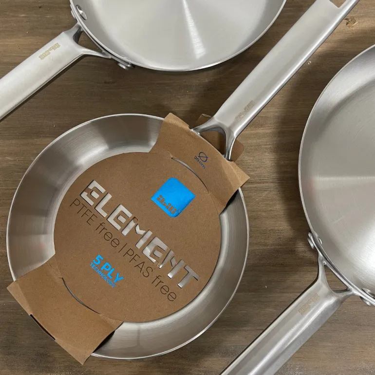 Sarten de acero inox 5PLY Element de Ibili