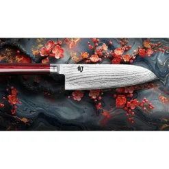 Shun Classic Red edicion limitada Santoku
