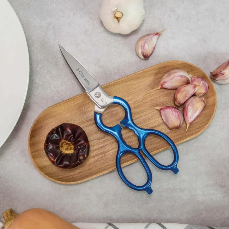 Tijera de cocina 3 claveles 20 Cms