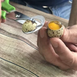 Tijera para huevos de codorniz