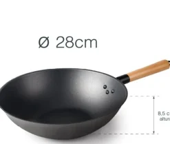 Wok de cocina 28 Cms Rustic de Lacor
